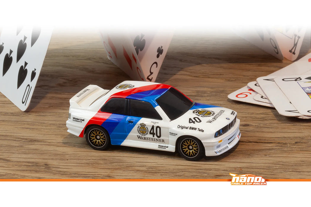 HPI Nano-TTR 1987 BMW M3 Warsteiner WTC RC Car Electric RWD 1/64 Scale RTR