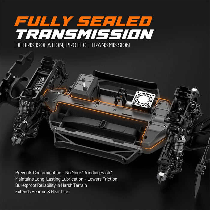 UDI 1/12 2.4GHz 4WD Short Course Truck (Top Tier Brushless Version) - UDI-UD1203PRO Green