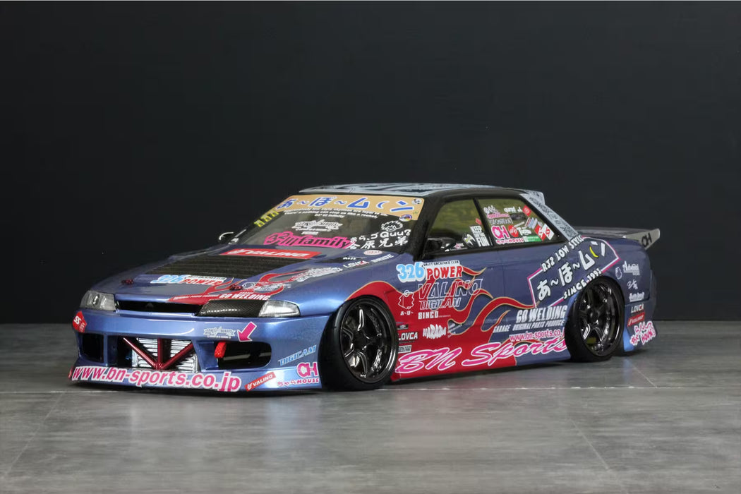 Pandora RC 1/10 BN-Sports HCR32 Nissan Skyline 4 Door Unpainted Body Shell - Clear PAB-3224