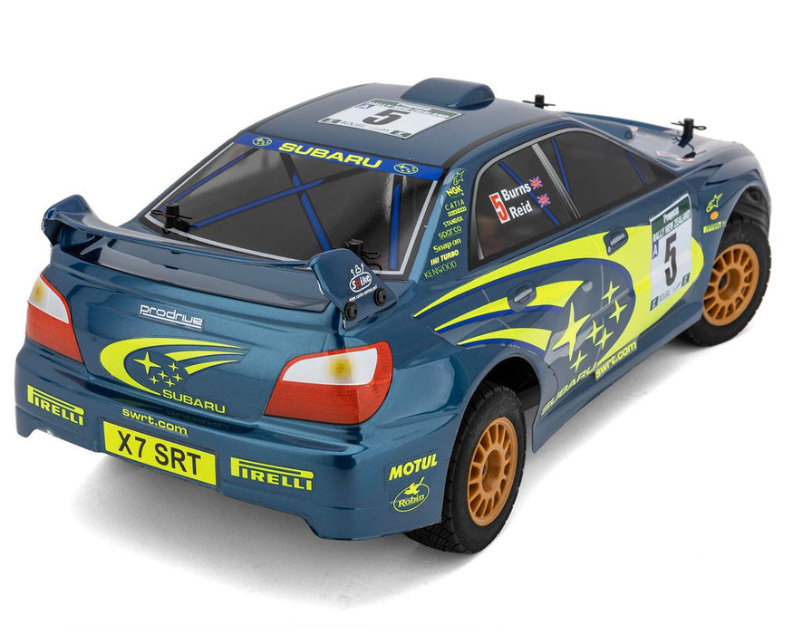 HPI 1/8 WR8 Flux 2001 WRC Richard Burns Subaru Impreza Brushless Electric Rally Car RTR - 160217