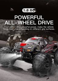 Hoshi Raptor 2 - 1/8 Scale 100+ Km/h Brushless 4WD RC Monster Truck - N518 RTR