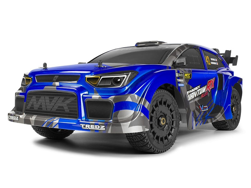 QUANTUMRX FLUX 4S 1/8 4WD RC ELECTRIC RALLY CAR
