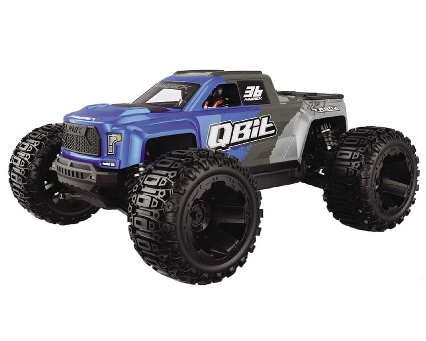 Maverick QBit RC Monster Truck Electric 4WD 1/16 Scale - RTR Brushed
