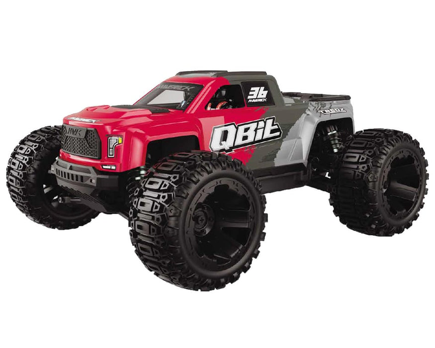 Maverick QBit RC Monster Truck Electric 4WD 1/16 Scale - RTR Brushed