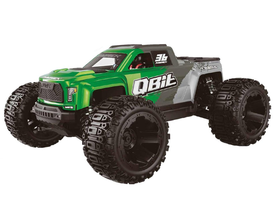 Maverick QBit RC Monster Truck Electric 4WD 1/16 Scale - RTR Brushed