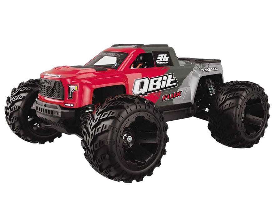 Maverick QBit Flux RC Monster Truck Electric Brushless 4WD 1/16 Scale RTR - 151001