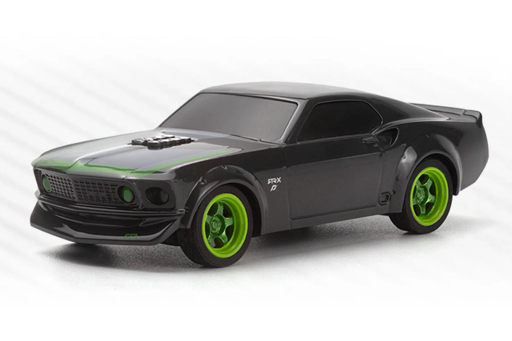 HPI Nano-TTR Vaughn Gittin Jr. 1969 Ford Mustang RC Car Electric RWD 1/64 Scale RTR-X - HPI-160980