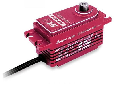 Power HD D15 HV Coreless Digital Servo - Red