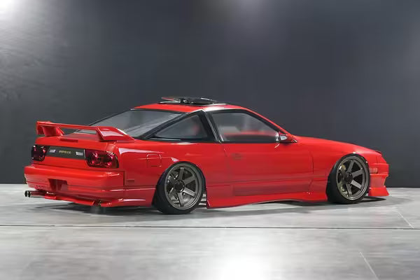 Pandora RC 1/10 Nissan RPS13 180SX Kouki Unpainted Body Shell - Clear PAB-3226