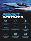 UDIRC Brushless Motor High Speed RC Boat with LED lighting set - UDI-025