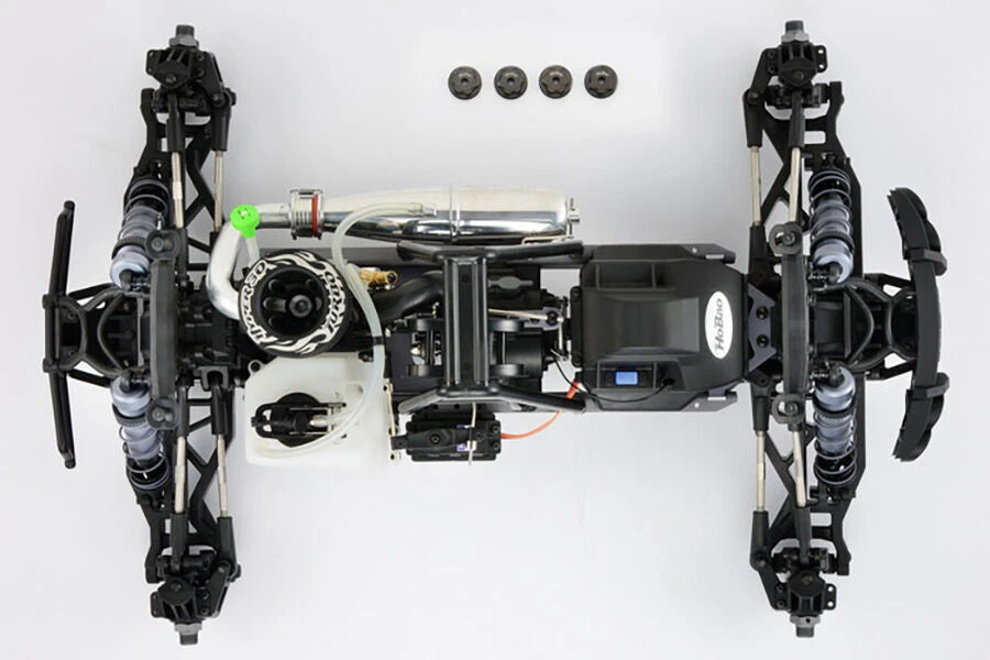 Hobao Hyper MT 1:8 Nitro Offroad 4WD RC Monster Truck w/ Hyper 30 Engine RTR