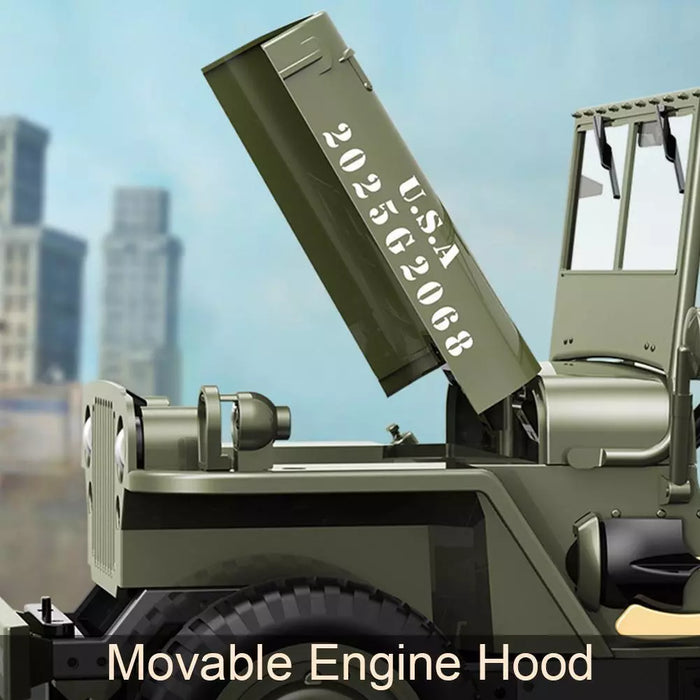 Willys 1/10 Scale 4WD RC Jeep