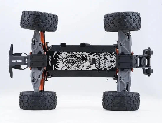 FMS Chevrolet Colorado Basher RS 4WD 1/10 RS Red/Black - 11021RSRDBK