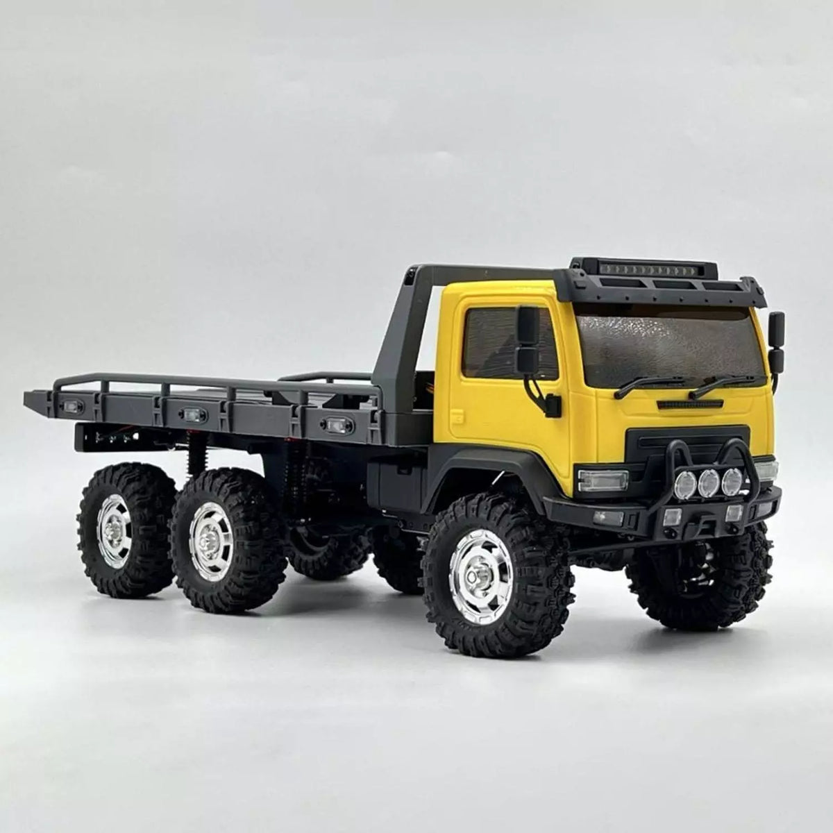 Hobby Plus 1/18 CR-18P 6X6 Arktos Flatbed RTR Electric RC Truck with w ...