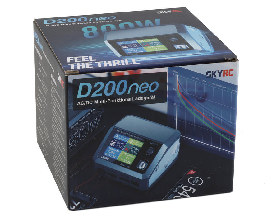 SkyRC D200 Neo Duo AC/DC Dual Port Smart Charger