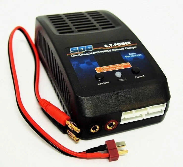 GT Power Multi Chem Charger 2-6s 1/2/4/6amp - SD-6