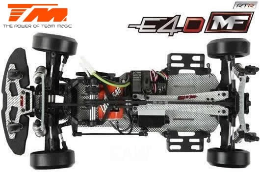 Team Majic R35 Skyline 1/10 E4D MF Drift RC Car - RTR