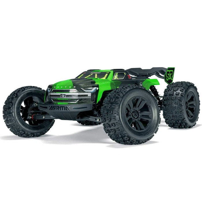 ARRMA Kraton 6S V6 BLX 1/8 RC Truggy Electric Brushless 4WD - RTR ARA8608V6 Green/Black