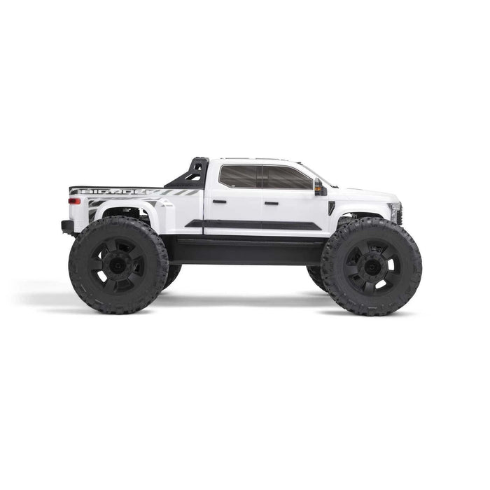 ARRMA Bigger 1/7 Big Rock 6S BLX RTR Monster Truck - Arctic White