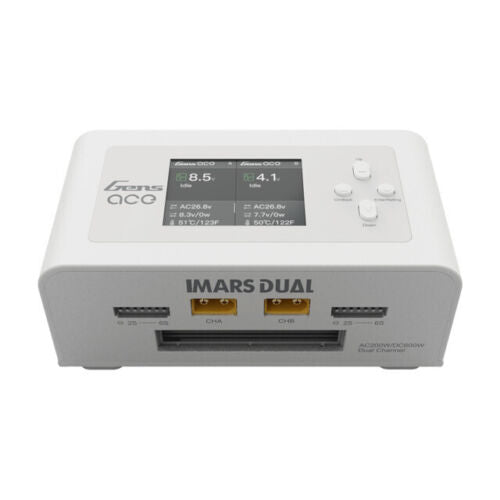 Gens Ace Imars Dual Channel AC200W/DC300W Balance Charger AC/DC Smart Charger