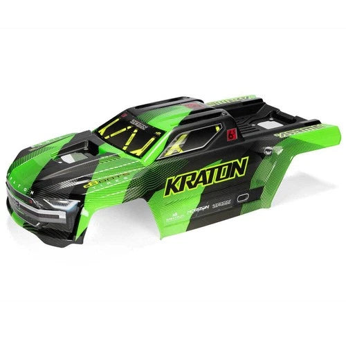 ARRMA Kraton 6S V6 BLX 1/8 RC Truggy Electric Brushless 4WD - RTR ARA8608V6 Green/Black