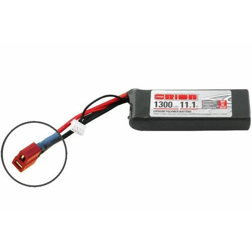 Team Orion Ranger 11.1V 1300mAh 50C LiPo Battery w/Deans connector - ORI-60234