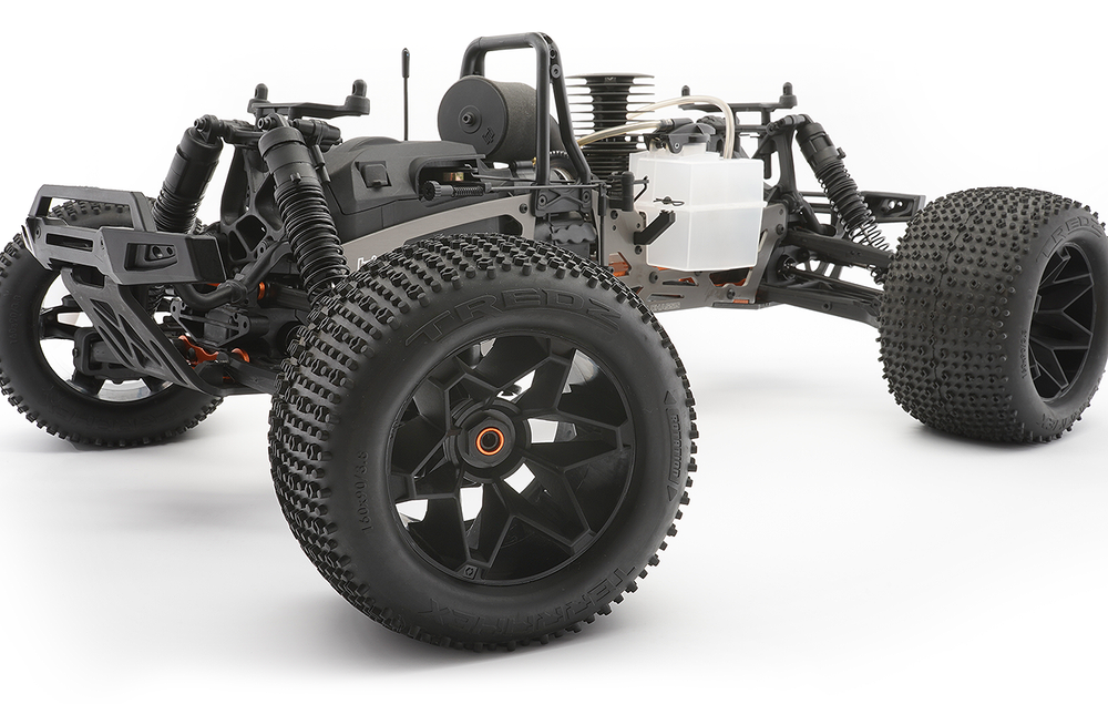 HPI 1/8 Savage XL 5.9 GTXL-6 - Nitro Monster Truck Blue with 3 Speed Gearbox (HPI-160586)