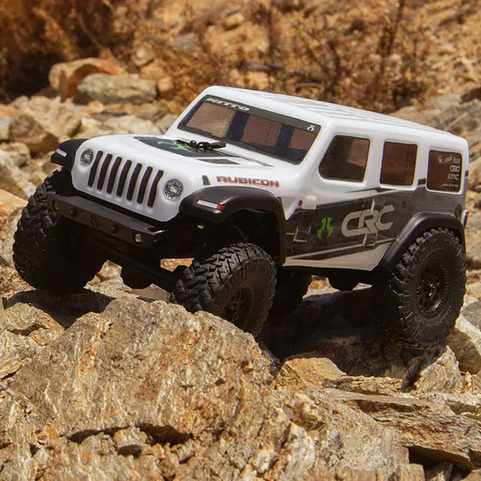 Axial SCX24 2019 Jeep Wrangler JLU CRC RC Rock Crawler Electric 4WD 1/24 Scale RTR - Yellow