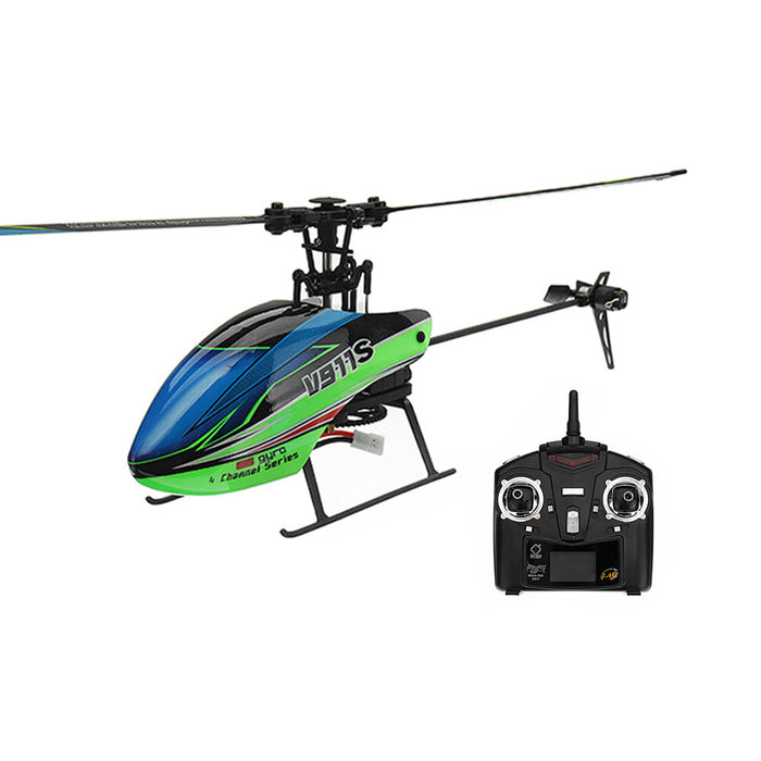 WL Toys V911S 2.4G 4CH 6-Aixs Gyro Flybarless RC Helicopter RTF - Mode 2