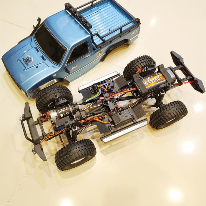 HSP Pioneer 1:10 Scale RTR 4WD RC Rock Crawler is an exciting new RC Rock Crawler from Techno Hobbies, packed with features!