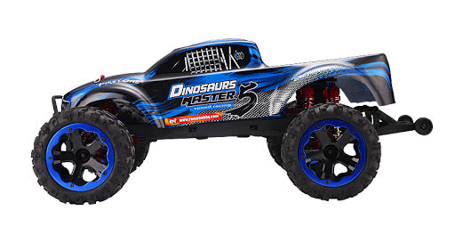 Remo Hobby 1/8 SCALE ELECTRIC 4WD 2.4GHZ RC OFF-ROAD BRUSHED (TWIN MOTORS)/BRUSHLESS/ B/L - UPGRADED MONSTER TRUCK DINOSAURS MASTER