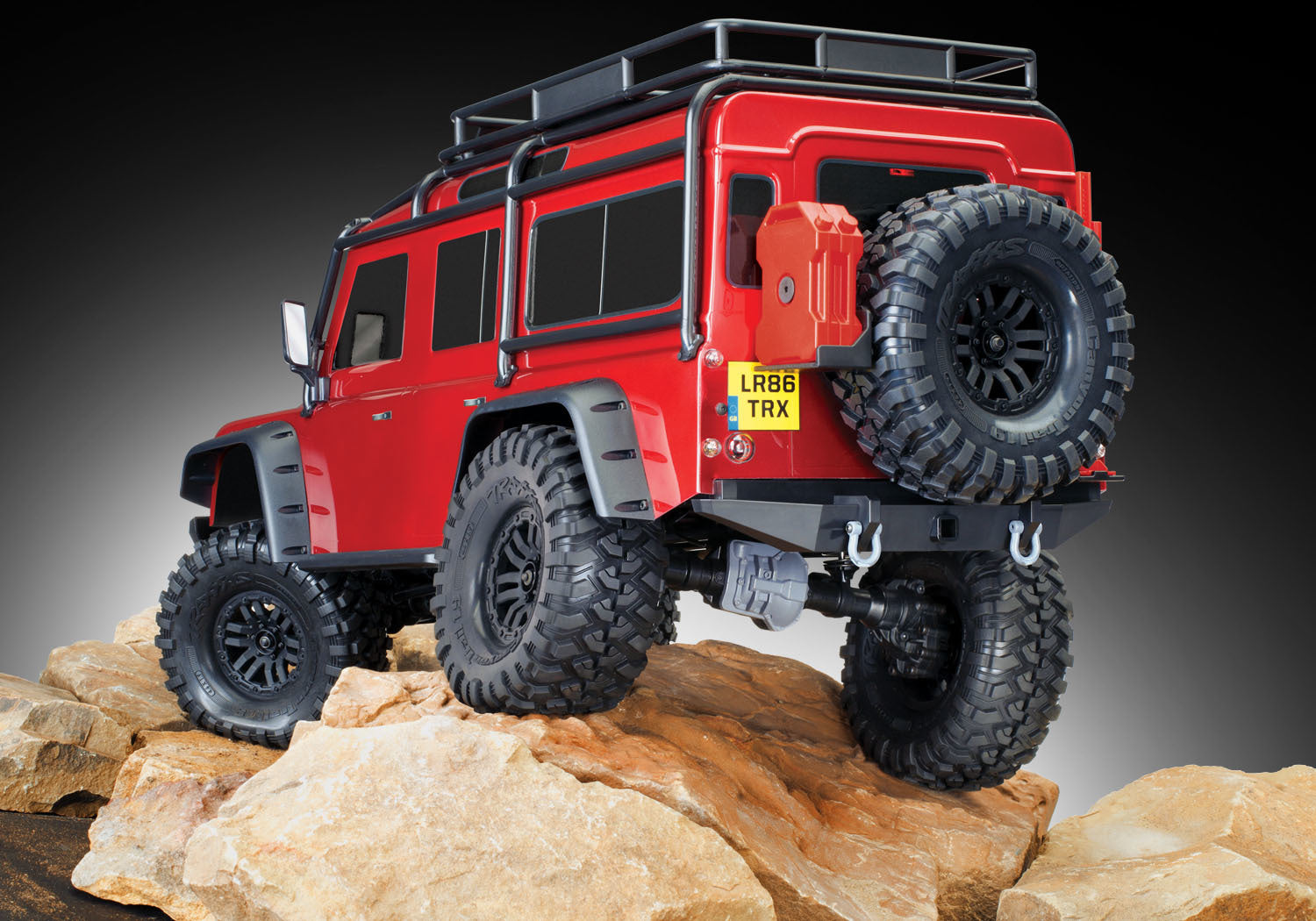 Traxxas 1/10 TRX 4 Land Rover Defender Electric Off-Road 4WD Rock Craw ...