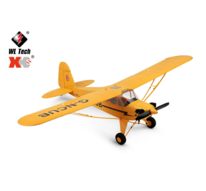 XK A160 Piper J3 Cub Skylark 5 Channel Brushless RC Plane