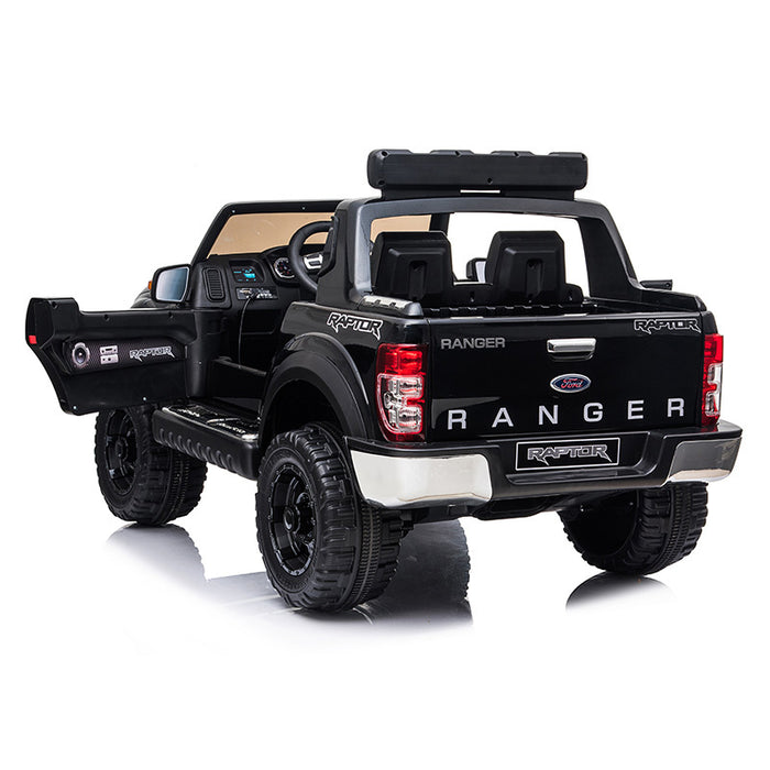 Ford Ranger Raptor Kids 2 Seater 12v Ride-On Police Car with Remote ...