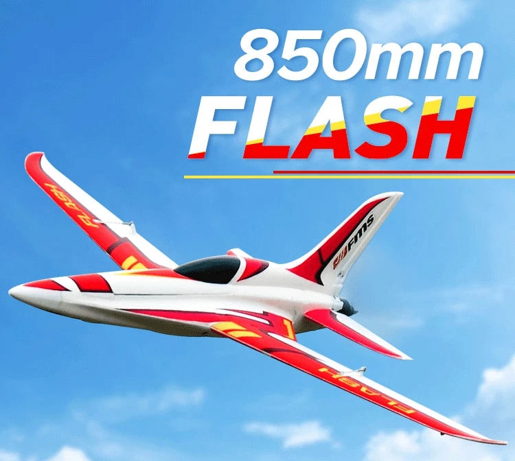 FMS 121P Flash 850mm 80Km/h High speed RC Plane (Plug-n-Play)