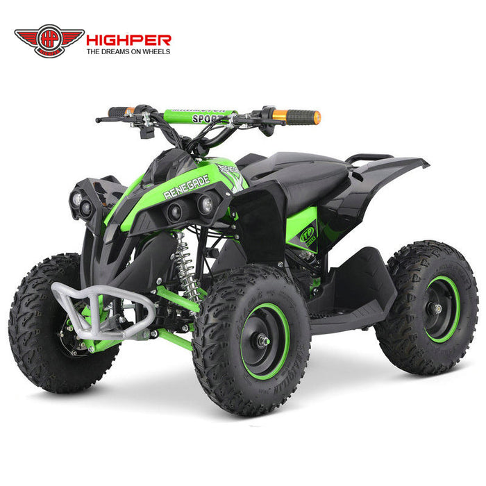 High Per High Per ATV-3EB "Renegade" Brushless Shaft Driven 1060W 48V Electric Ride-On ATV