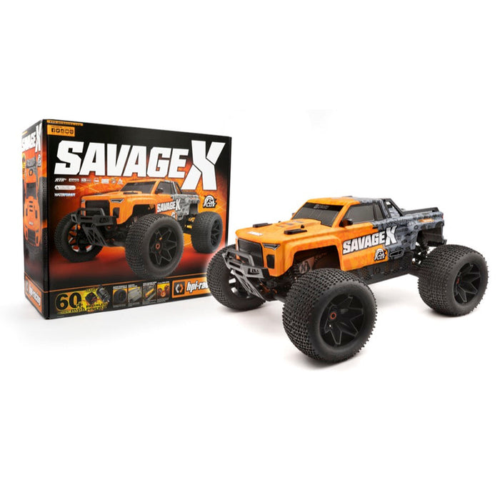 HPI 1/8 Savage X Flux V2 GT-6 4WD (6S) Brushless Monster Truck - 160101