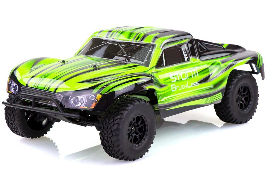 HSP Storm Electric Rear Wheel Drive RTR  1:10 Scale Brushless RC Stadium Truck