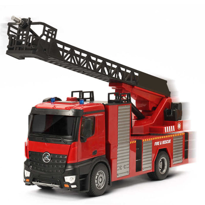 Huina 2.4GHz 22CH 1:14 Scale RC Fire Truck With Water Shooting Function