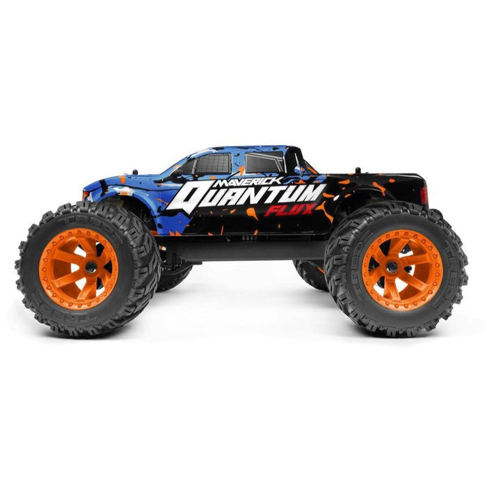 Maverick Quantum MT Flux 1/10 scale 4WD Electric Brushless Off Road RTR RC Monster Truck w/ Upgraded Parts
