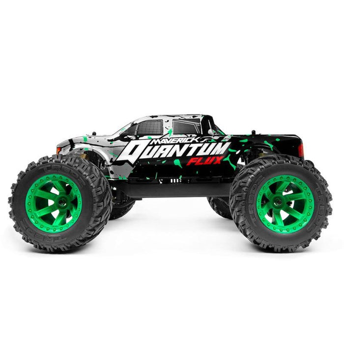 Maverick Quantum MT Flux 1/10 scale 4WD Electric Brushless Off Road RTR RC Monster Truck w/ Upgraded Parts