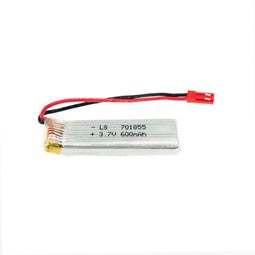 3.7v 600mAh 25C LiPo Battery with JST Red plug