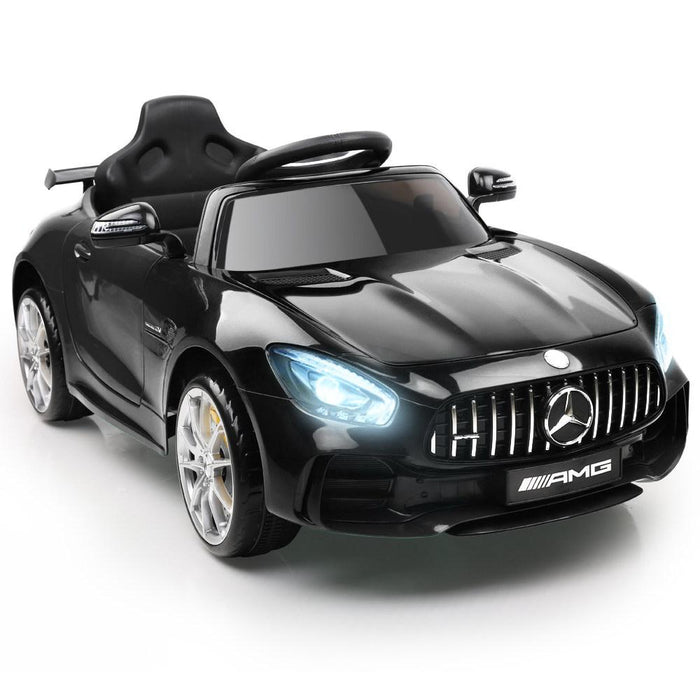 Mercedes-Benz AMG GTR 12v Kids Ride On Car Black with Remote Contol
