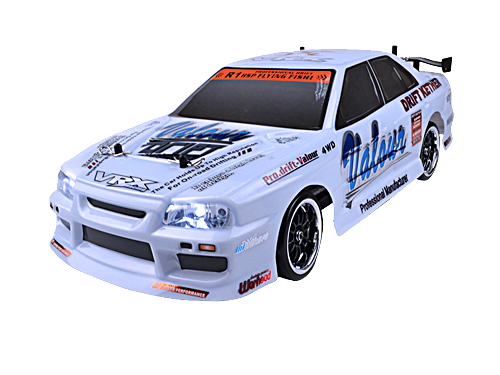 VRX X-Ranger 4WD Brushed RTR Drift & Touring Car - White