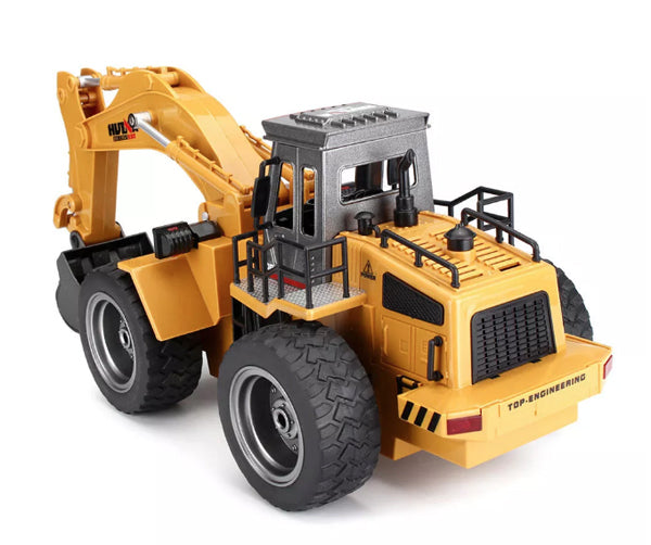 Huina 1:18 Scale 6 Channel 4 Wheeled RC Excavator
