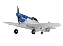 TOP RC 450mm P51D Mustang Scaled 4 Channel RC Plane - Ready To Fly Mode 1