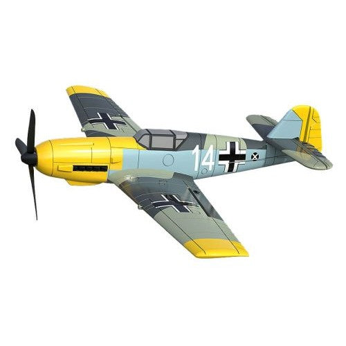 VOLANTEX RC BF109 Remote Control Messerschmidt 4Ch Ready to Fly RC Plane - Mode 2 with 1 spare Battery and 2 spare Props