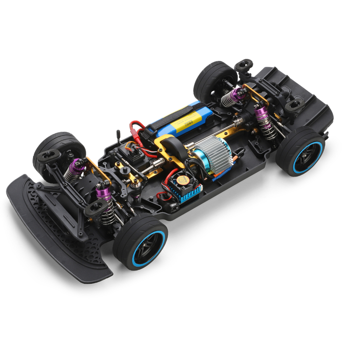 WL Toys WL104072 1/10 Brushless 60Km/h 4WD High Speed RC Car with
