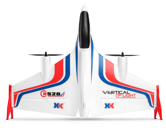 Vertical takeoff and discount landing rc aircraft