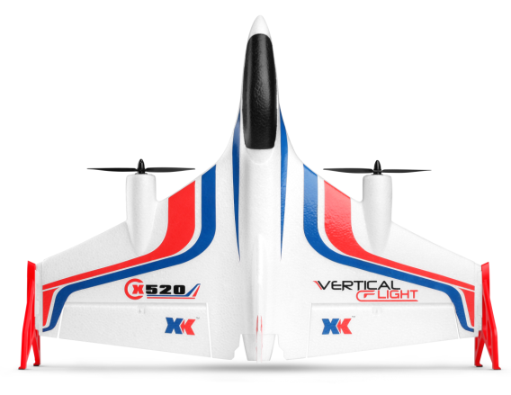 XK X520 2.4G 6CH 5G WIFI FPV VTOL Vertical Takeoff And Landing 3D EPP RC Airplane RTF